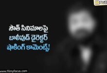 అలాంటివి సౌత్ సినిమాలలోనే ఎక్కువగా కనిపిస్తాయి!